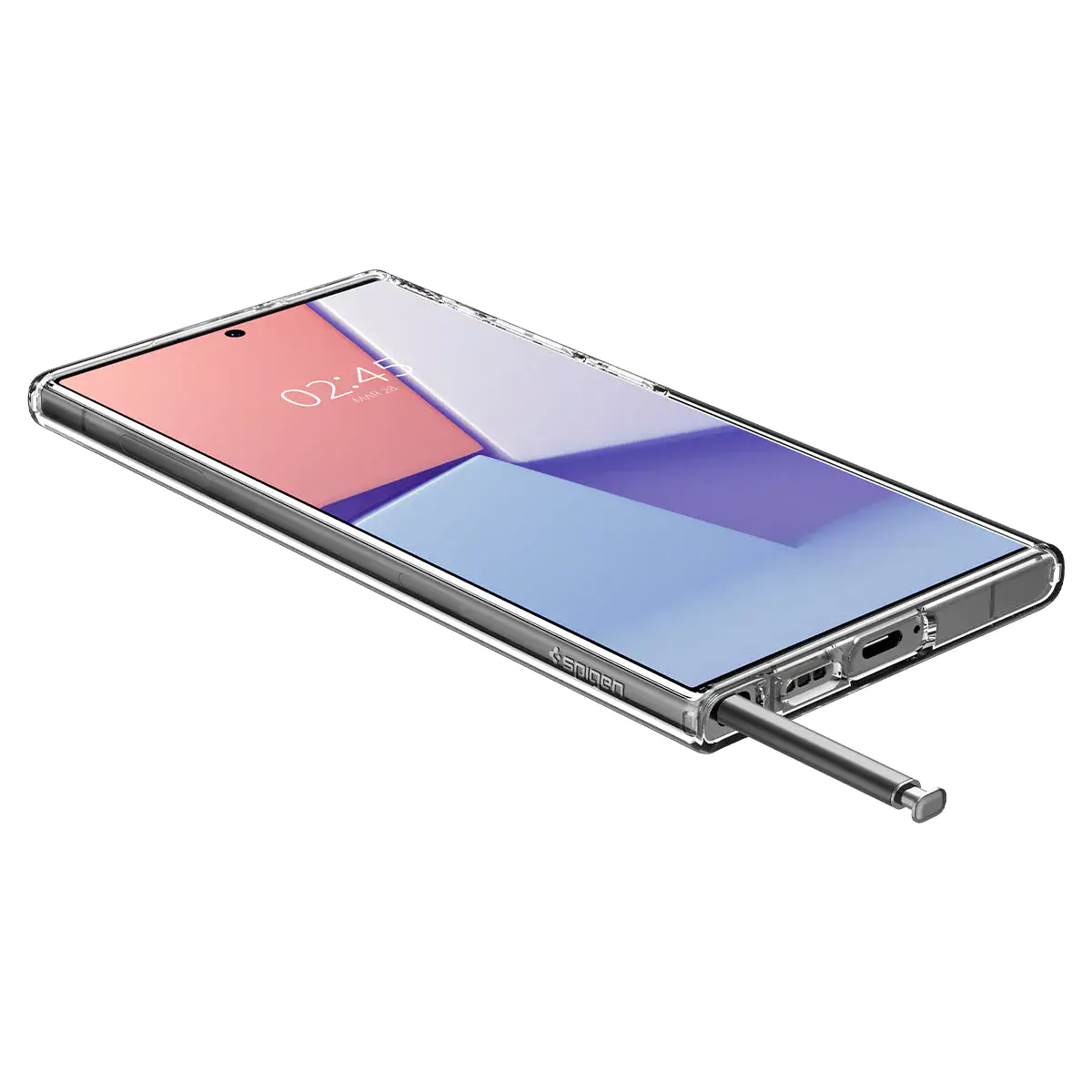 Чохол Spigen Crystal Flex для Samsung Galaxy S23 Ultra - Crystal Clear (ACS05644)