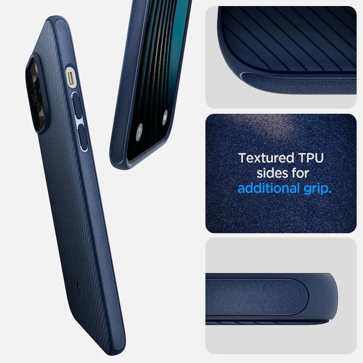 Чохол Spigen iPhone 14 Pro Max Mag Armor - Navy Blue (ACS04845)