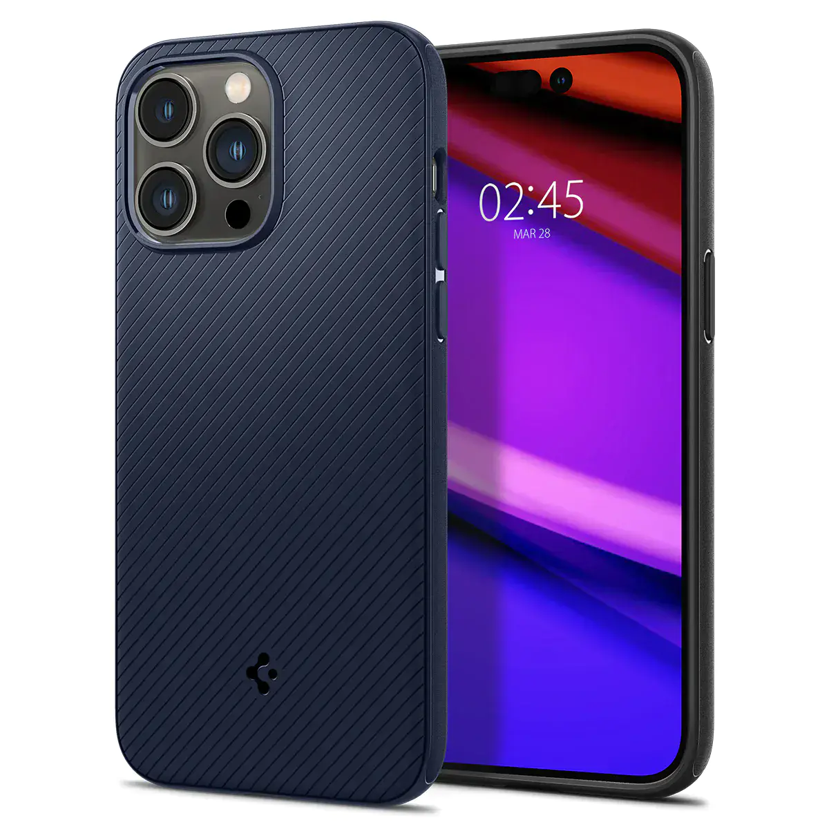 Чохол Spigen iPhone 14 Pro Max Mag Armor - Navy Blue (ACS04845)