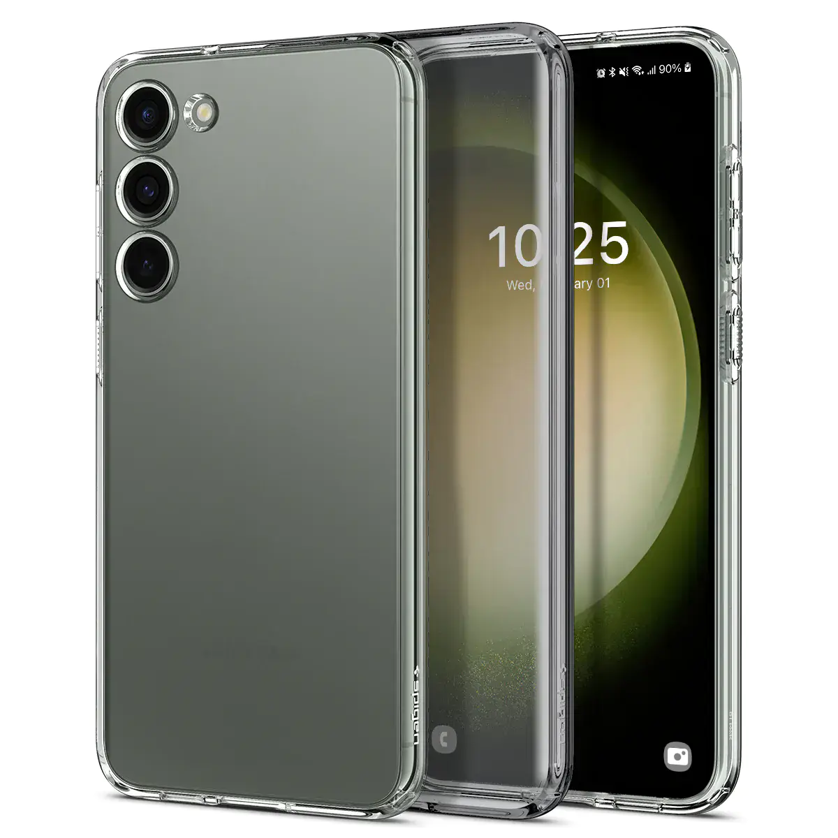 Чохол Spigen Liquid Crystal для Samsung Galaxy S23+ - Crystal Clear (ACS05662)