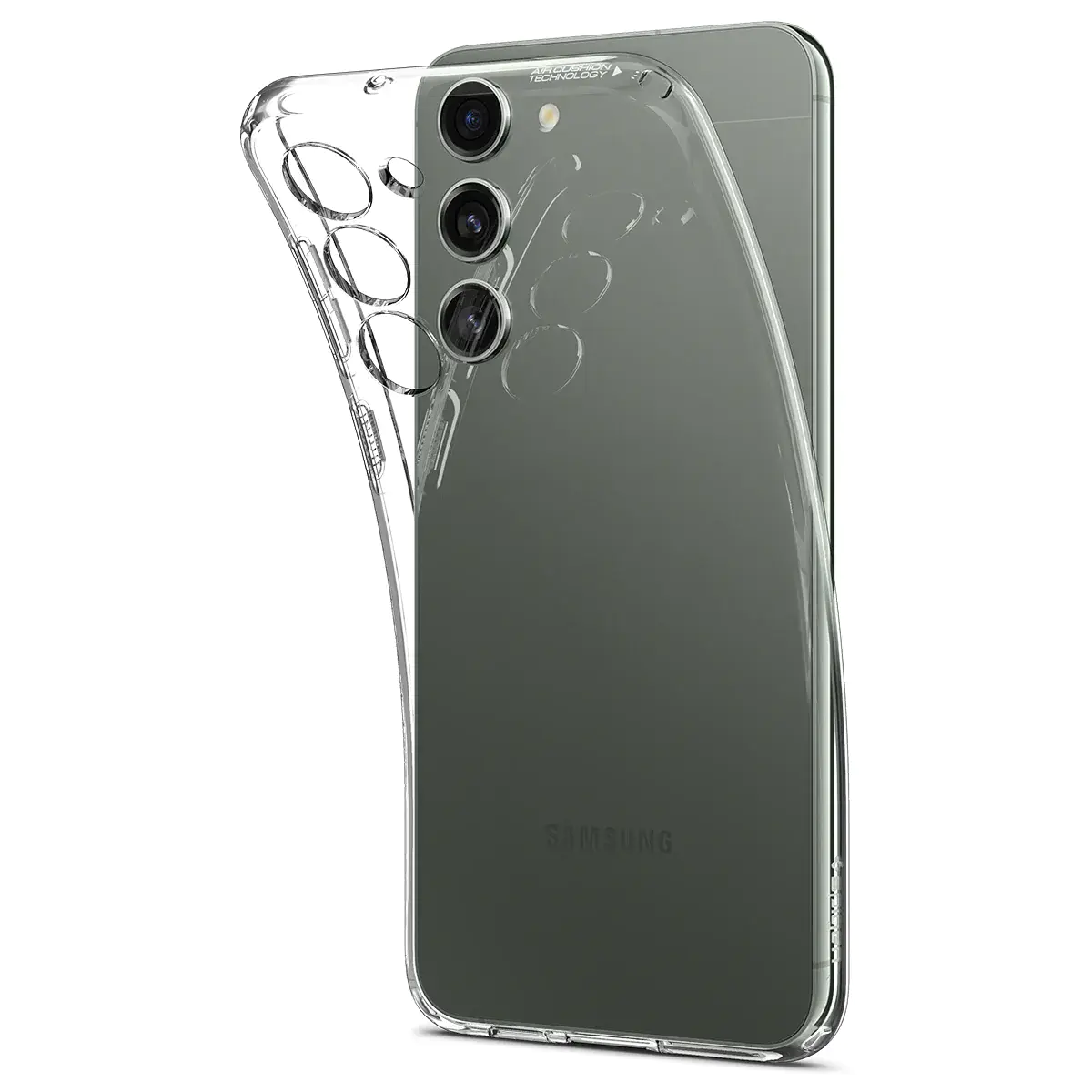 Чохол Spigen Liquid Crystal для Samsung Galaxy S23+ - Crystal Clear (ACS05662)