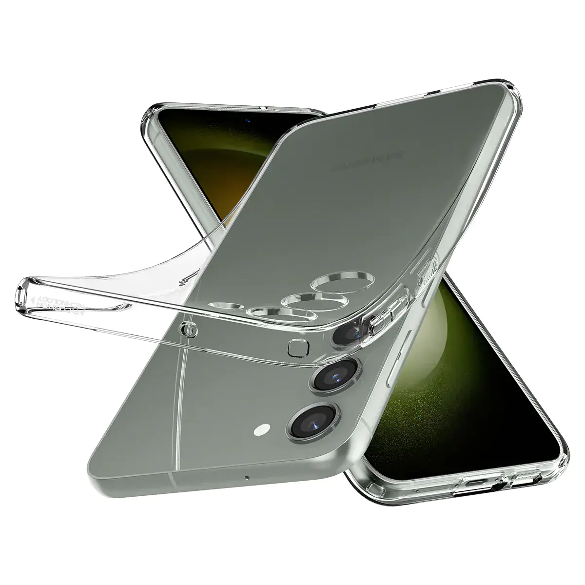Чохол Spigen Liquid Crystal для Samsung Galaxy S23+ - Crystal Clear (ACS05662)