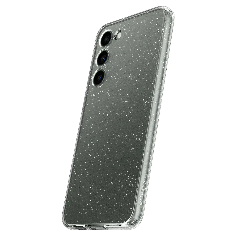 Чохол Spigen Liquid Crystal Glitter для Samsung Galaxy S23 - Crystal Quartz (ACS05710)
