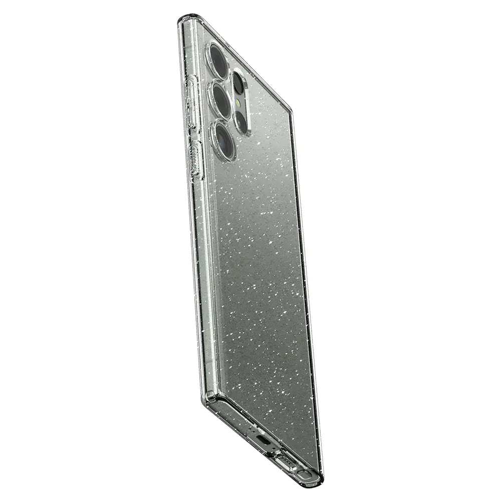 Чохол Spigen Liquid Crystal Glitter для Samsung Galaxy S23 Ultra - Crystal Quartz (ACS05612)