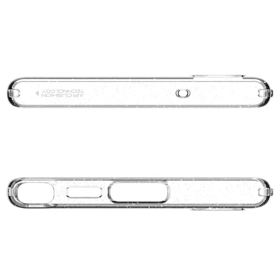 Чехол Spigen Liquid Crystal Glitter для Samsung Galaxy S23 Ultra - Crystal Quartz (ACS05612)