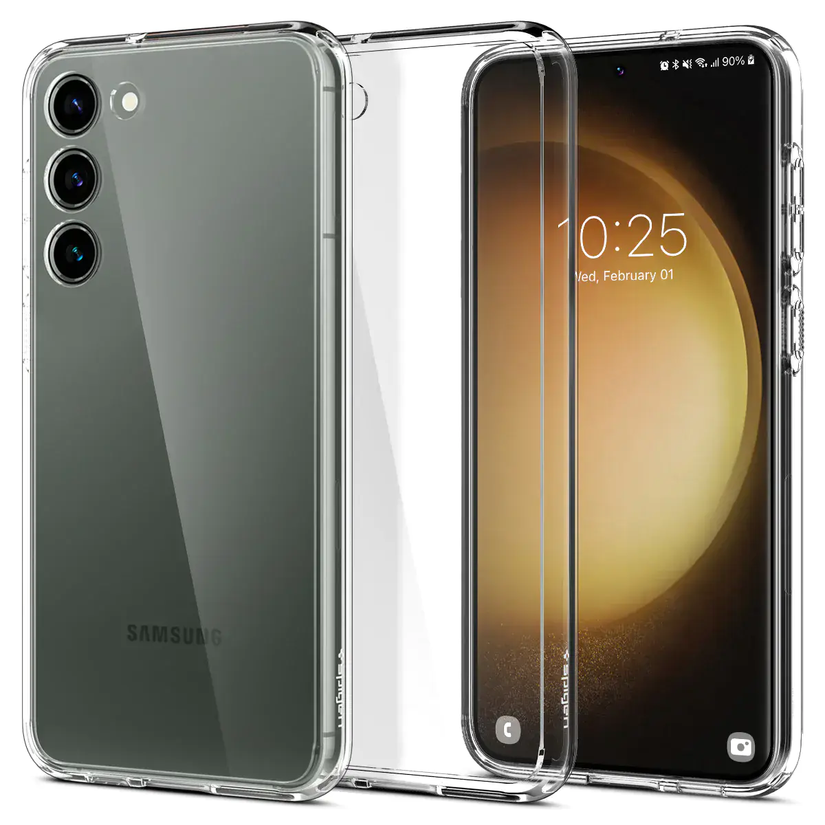 Чохол Spigen Ultra Hybrid для Samsung Galaxy S23 - Crystal Clear (ACS05714)