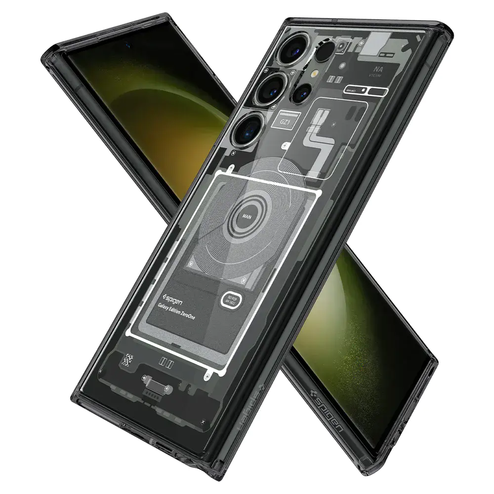 Чохол Spigen Ultra Hybrid для Samsung Galaxy S23 Ultra - Zero One (ACS05620)