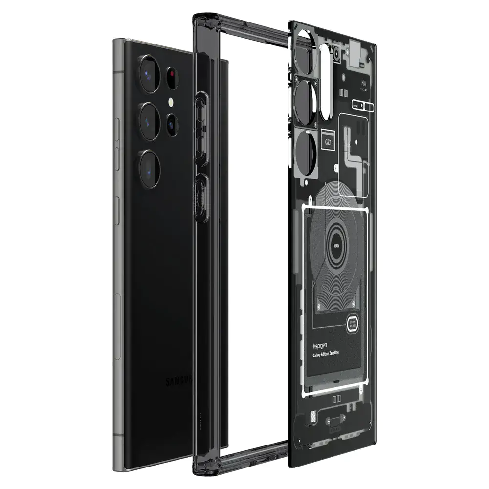 Чохол Spigen Ultra Hybrid для Samsung Galaxy S23 Ultra - Zero One (ACS05620)