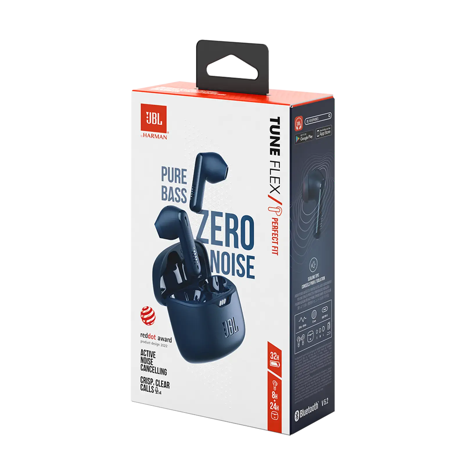 Навушники JBL Tune Flex - Blue (JBLTFLEXBLU)