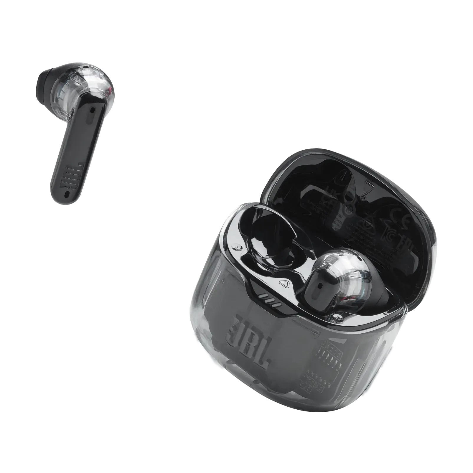 Навушники JBL Tune Flex Ghost Edition - Ghost Black (JBLTFLEXGBLK)
