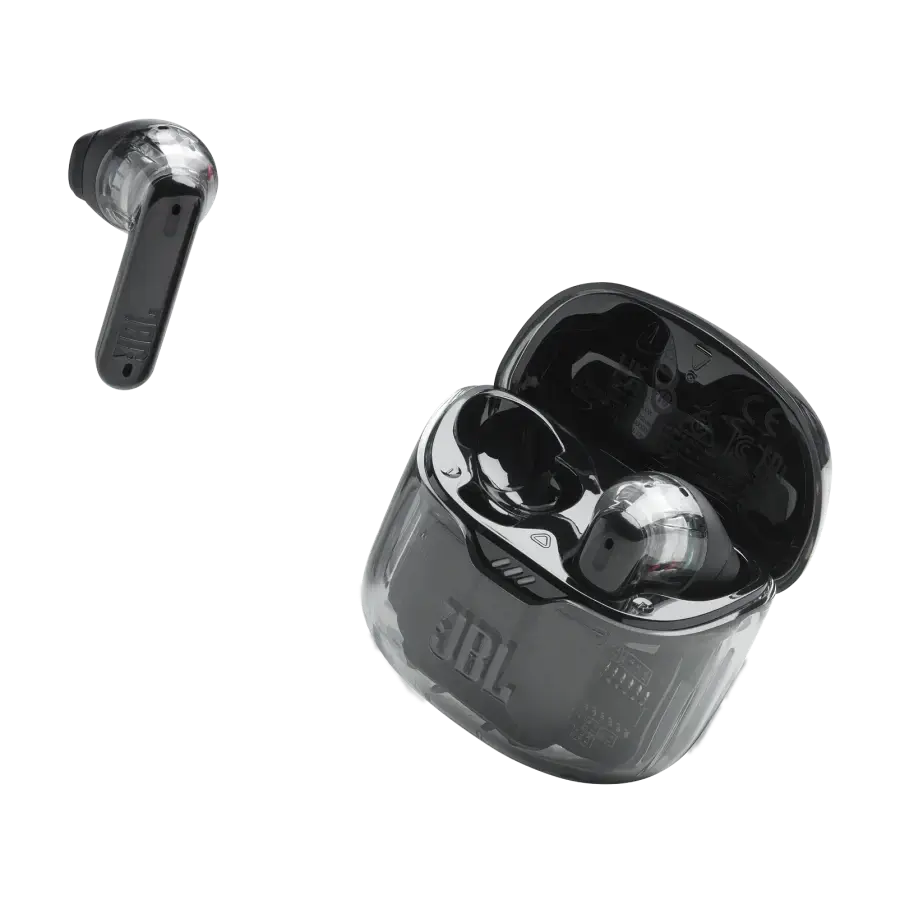 Навушники JBL Tune Flex Ghost Edition - Ghost Black (JBLTFLEXGBLK)