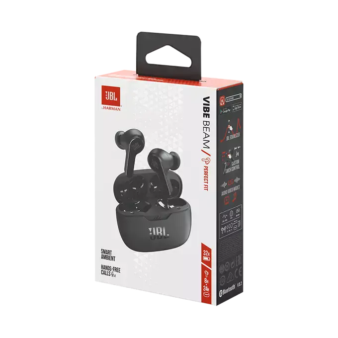 Наушники JBL Wave Beam - Black (JBLWBEAMBLK)