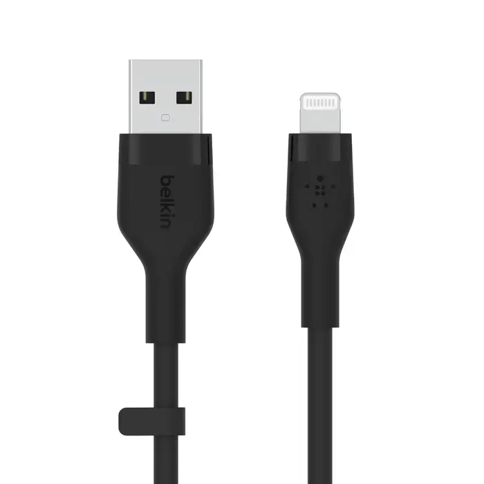 Кабель Belkin BoostCharge Flex USB-A Cable with Lightning Connector 3m Black (CAA008BT3MBK)