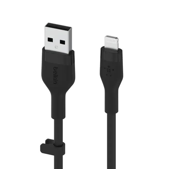 Кабель Belkin BoostCharge Flex USB-A Cable with Lightning Connector 3m Black (CAA008BT3MBK)