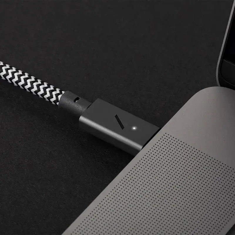 Кабель Native Union Belt Cable USB-C to USB-C Pro 240W Zebra (2.4 m) (BELT-PRO2-ZEB-NP)