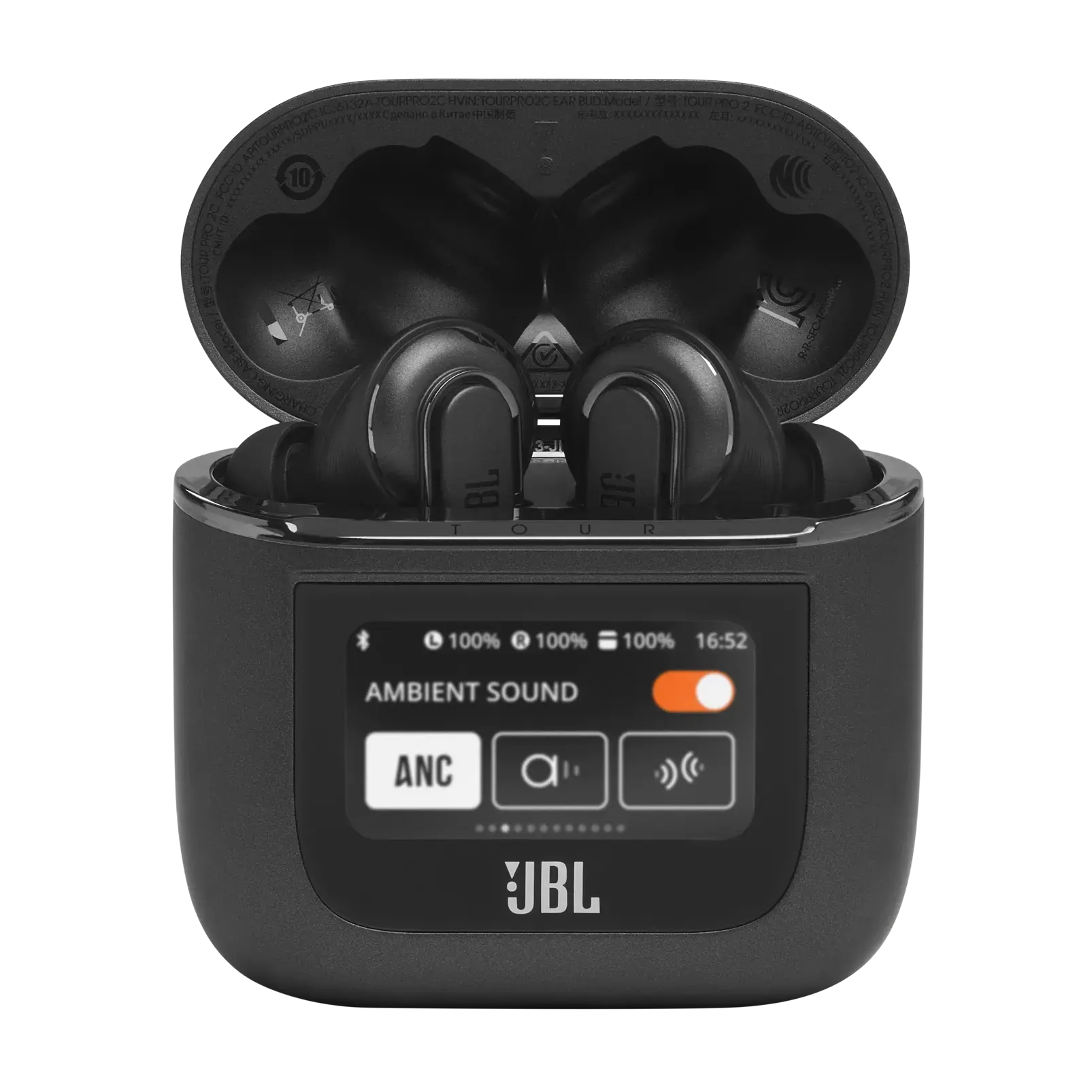 Навушники JBL Tour Pro 2 - Black (JBLTOURPRO2BLK)