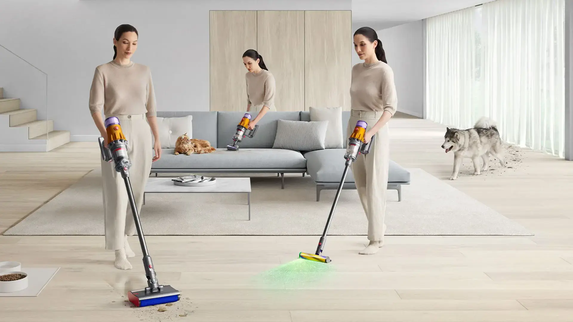 Пылесос Dyson V12s Detect Slim Submarine Complete - Gold