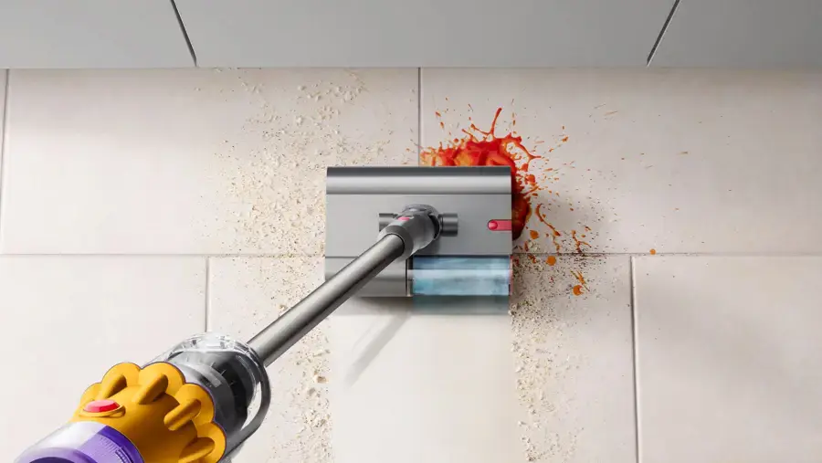 Беспроводной пылесос с насадкой для влажной уборки Dyson V12s Detect Slim Submarine (485350-01)