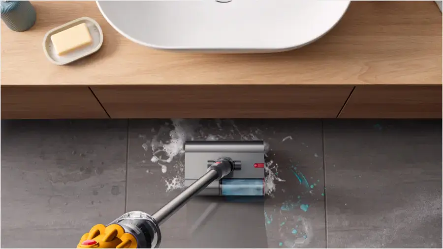 Беспроводной пылесос с насадкой для влажной уборки Dyson V12s Detect Slim Submarine (485350-01)