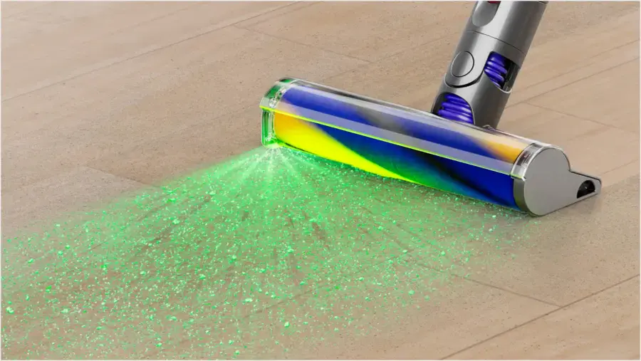 Пылесос Dyson V12s Detect Slim Submarine - Yellow/Nickel