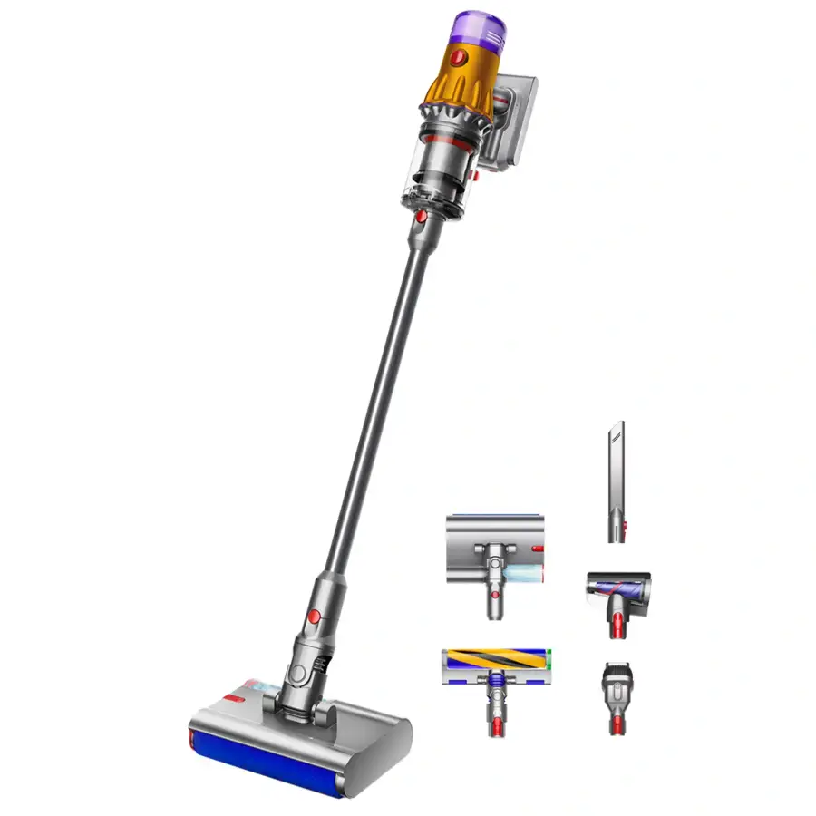 Пылесос Dyson V12s Detect Slim Submarine - Yellow/Nickel