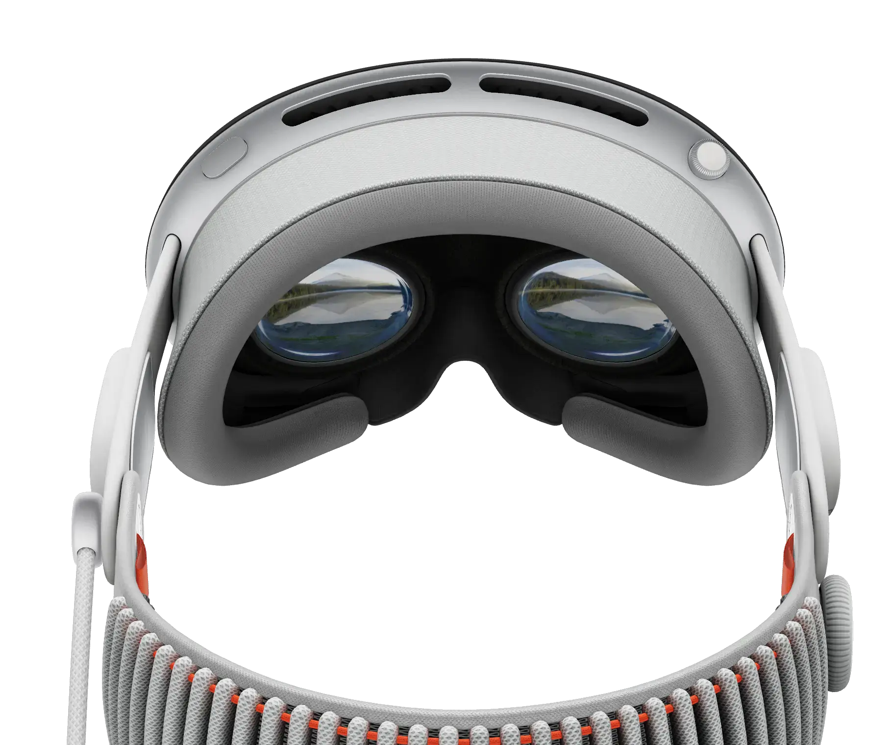 Просторовий комп’ютер Apple Vision Pro 1TB, Solo Knit Band M, Dual Loop Band - M, Light Seal