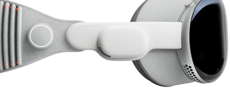 Пространственный компьютер Apple Vision Pro 512GB, Solo Knit Band L, Dual Loop Band - M, Light Seal