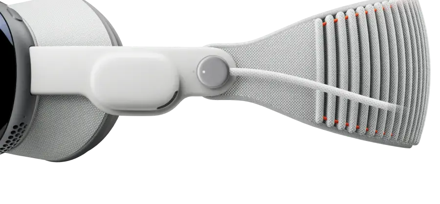 Пространственный компьютер Apple Vision Pro 512GB, Solo Knit Band M, Dual Loop Band - S, Light Seal