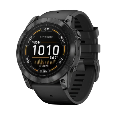 Смарт-часы Garmin Epix Pro (Gen 2) Standard Edition | 51 mm Slate Gray with Black Band (010-02804-21)