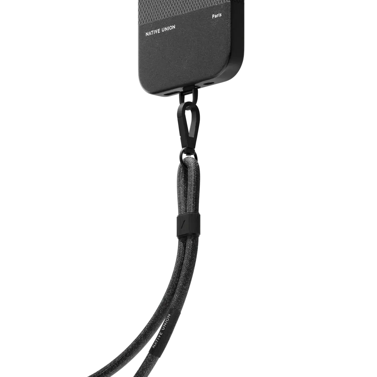 Ремінь через плече Native Union City Sling Black (CITY-SLING-BLK-RP, SLING-UNI-BLK-RP2, SLING-UNI-BLK-RP)