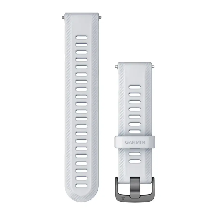Ремінець Garmin 22 mm для Forerunner 965 - Whitestone with Slate Hardware (010-11251-3T)
