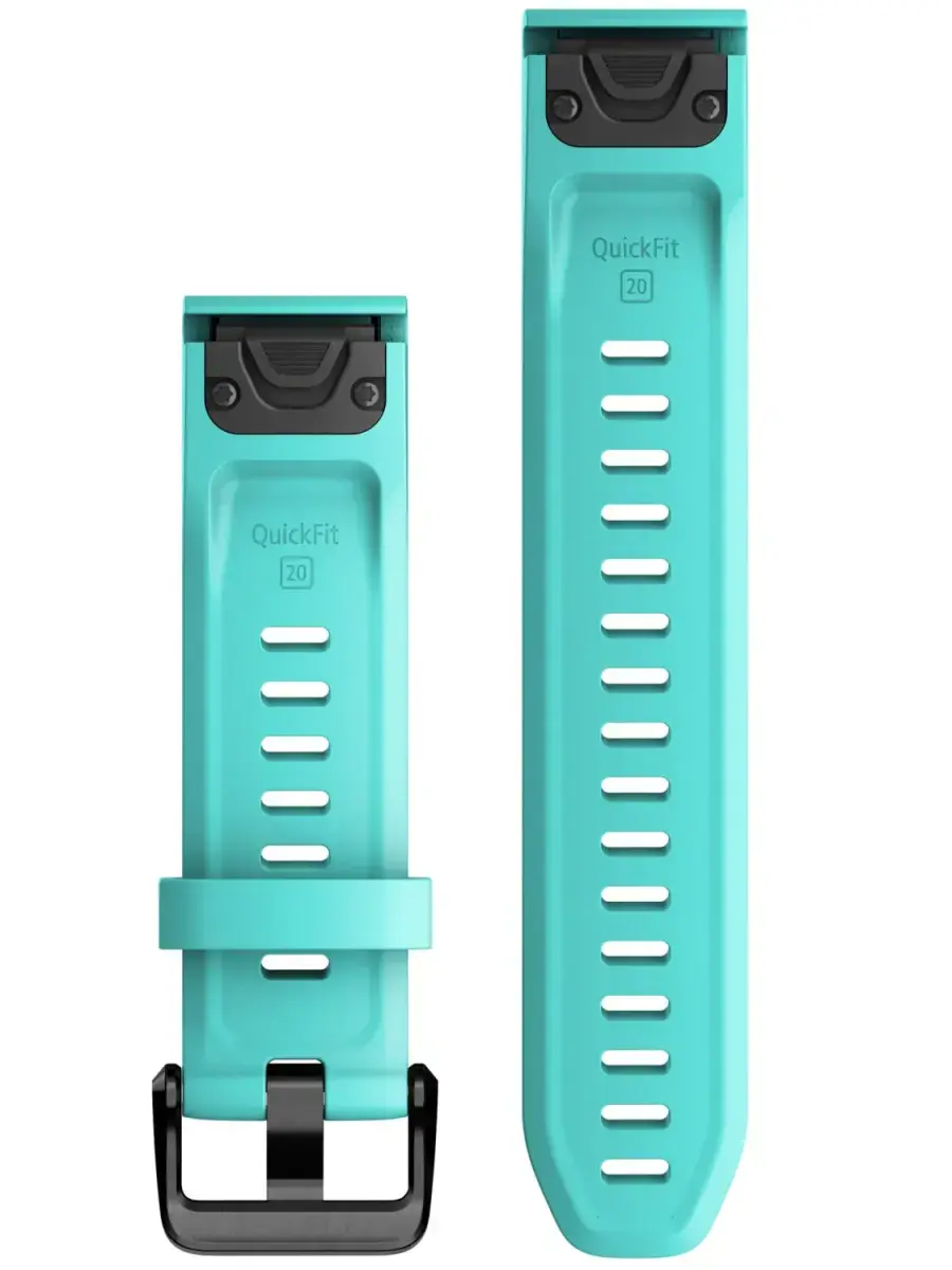 Ремешок Garmin QuickFit 20 Watch Bands Silicone - Aqua (010-13102-05)