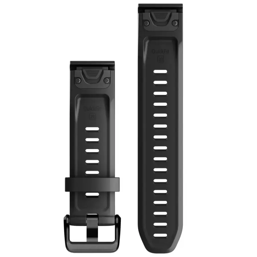 Ремешок Garmin QuickFit 20 Watch Bands Silicone - Black (010-13102-00)