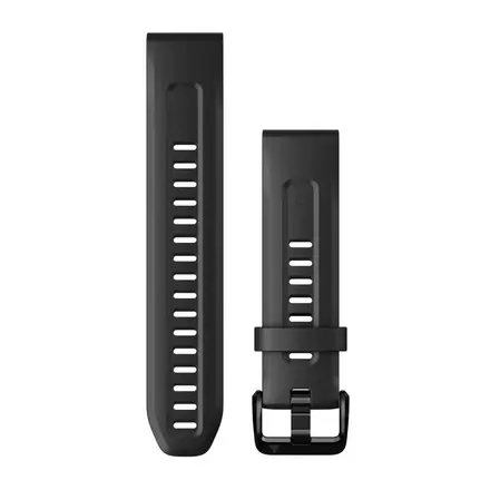 Ремінець Garmin QuickFit 20 Watch Bands Silicone - Black (010-13102-00)