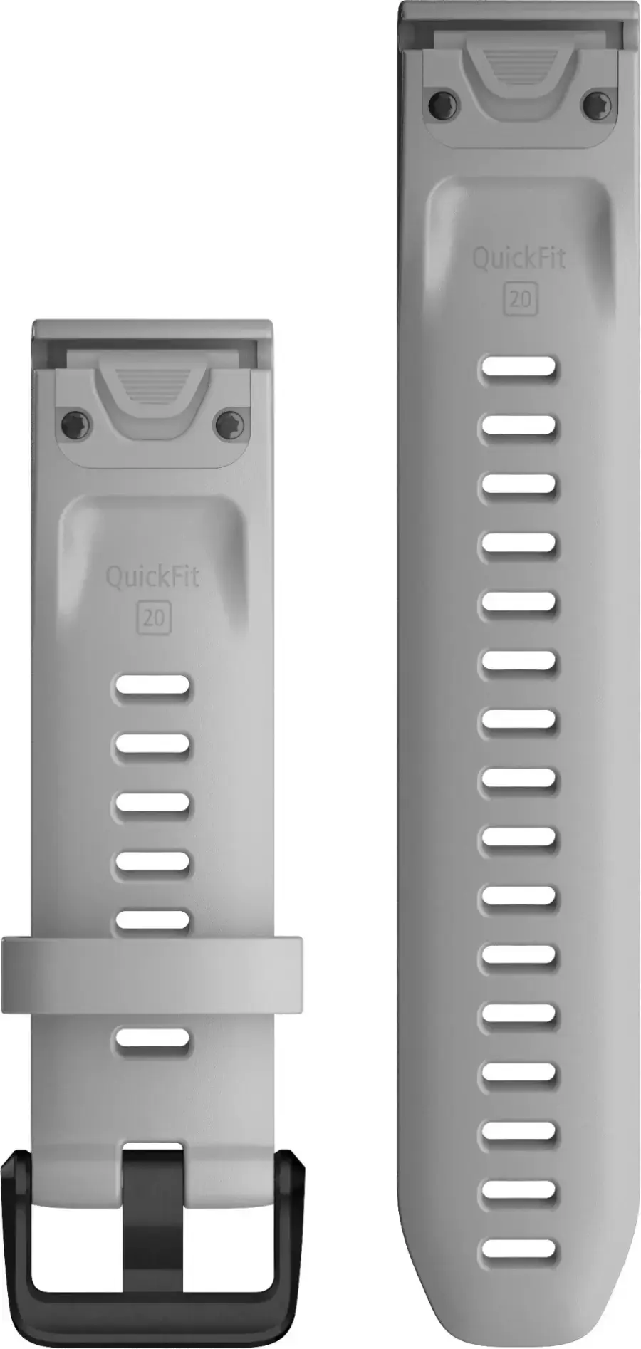 Ремешок Garmin QuickFit 20 Watch Bands Silicone - Powder Gray (010-12866-00)