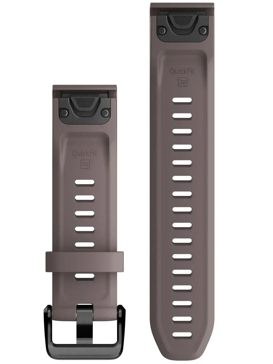 Ремешок Garmin QuickFit 20 Watch Bands Silicone - Shale Gray (010-13102-10)