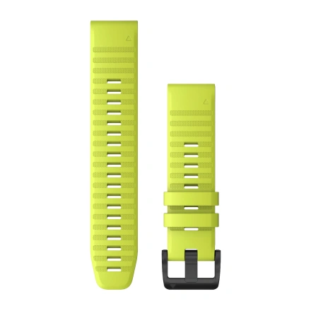 Ремешок Garmin QuickFit 22 Watch Bands Silicone - Amp Yellow (010-12863-04)