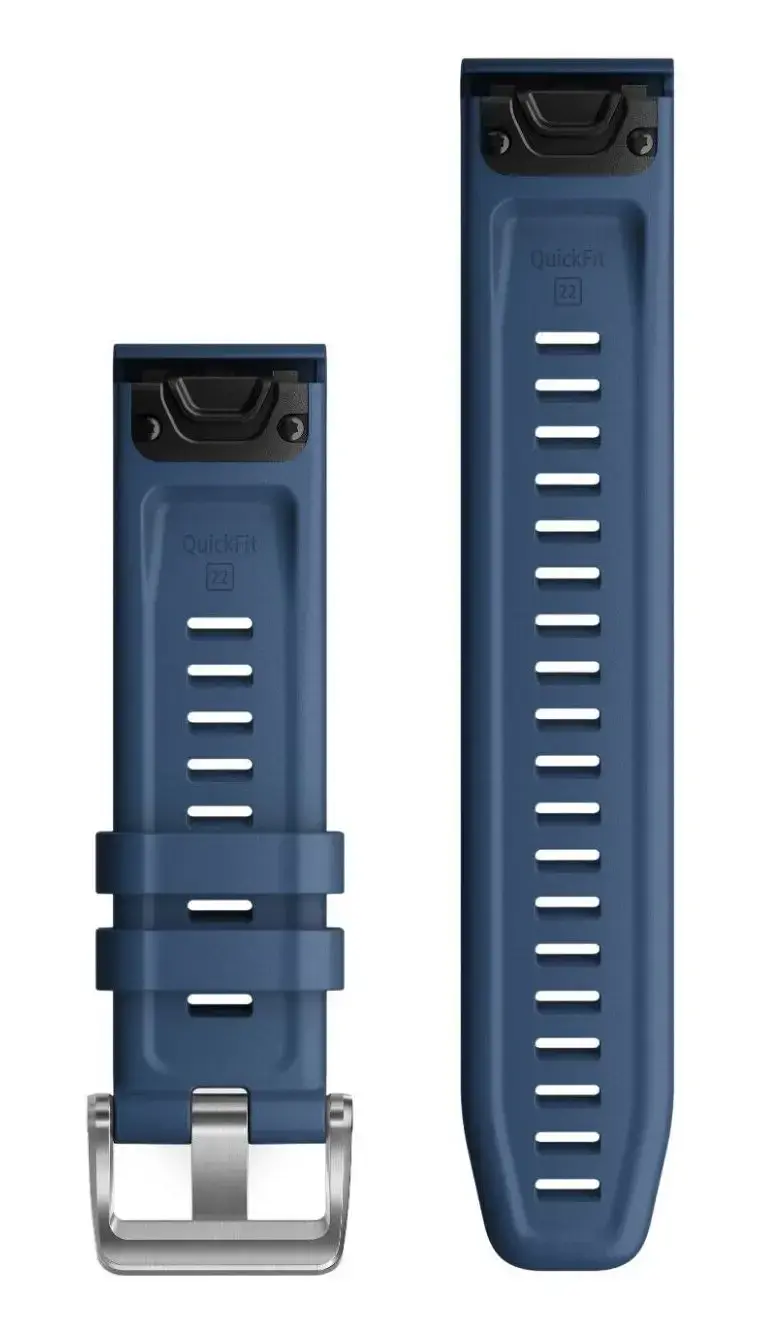 Ремешок Garmin QuickFit 22 Watch Bands Silicone - Captain Blue (010-12863-21)