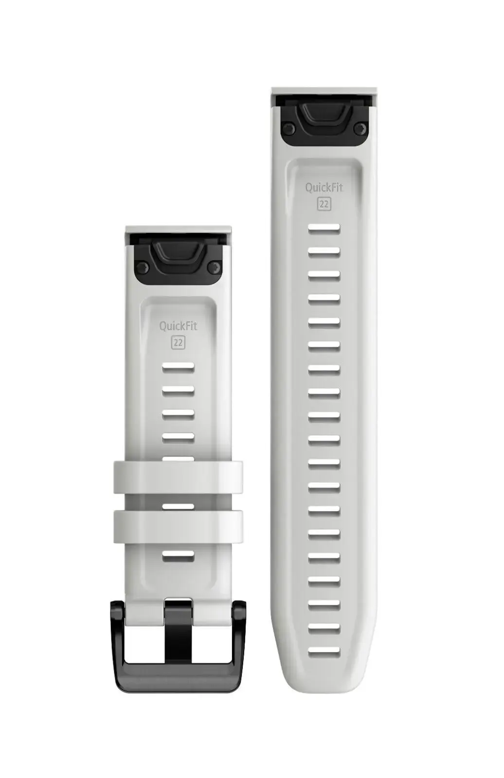 Ремінець Garmin QuickFit 22 Watch Bands Silicone - Carrera White (010-13123-00)