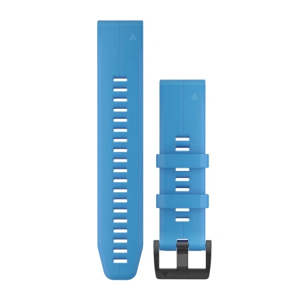 Ремінець Garmin QuickFit 22 Watch Bands Silicone - Cyan Blue (010-12740-03)