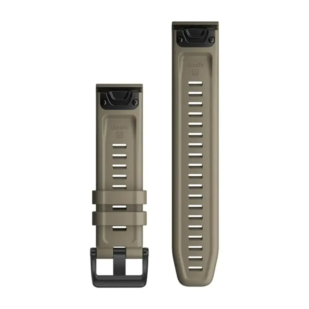 Ремінець Garmin QuickFit 22 Watch Bands Silicone - Dark Sandstone (010-12863-02)