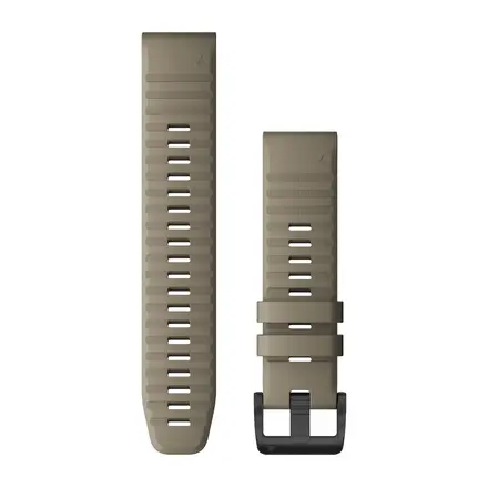 Ремінець Garmin QuickFit 22 Watch Bands Silicone - Dark Sandstone (010-12863-02)