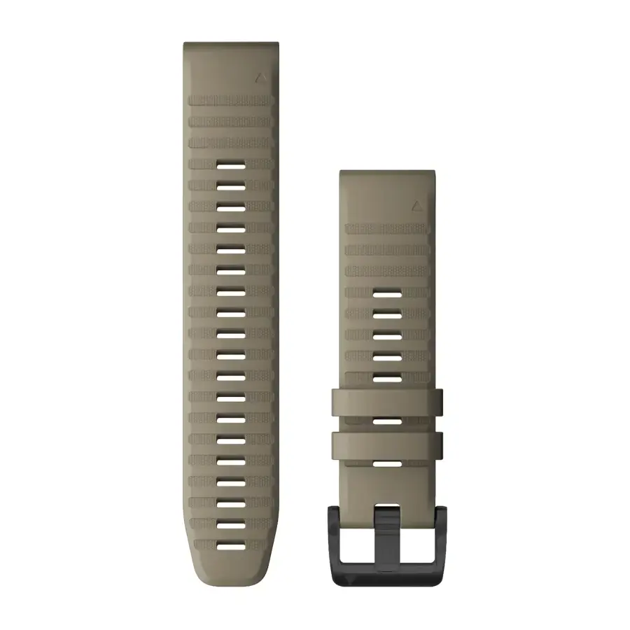 Ремінець Garmin QuickFit 22 Watch Bands Silicone - Dark Sandstone (010-12863-02)