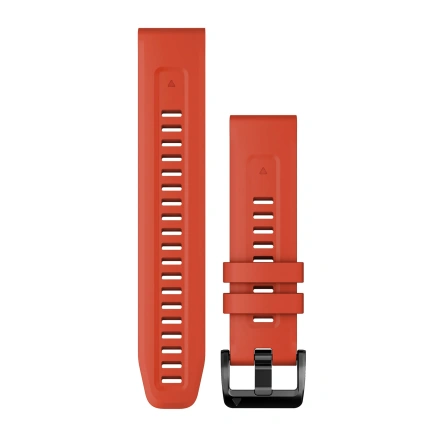 Ремінець Garmin QuickFit 22 Watch Bands Silicone - Flame Red (010-13111-04)