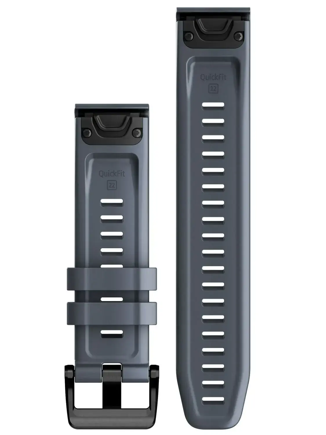 Ремешок Garmin QuickFit 22 Watch Bands Silicone - Granite Blue (010-13111-05)