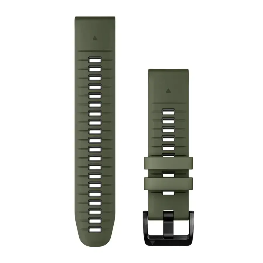 Ремешок Garmin QuickFit 22 Watch Bands Silicone - Moss/Graphite (010-13280-07)