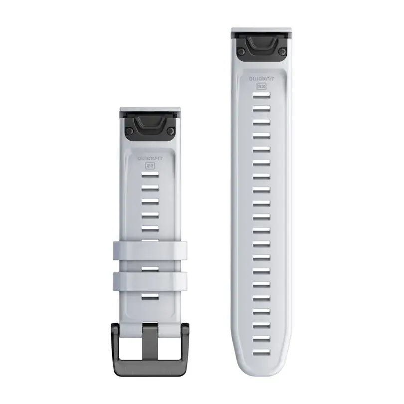 Ремінець Garmin QuickFit 22 Watch Bands Silicone - Whitestone (010-13280-01)