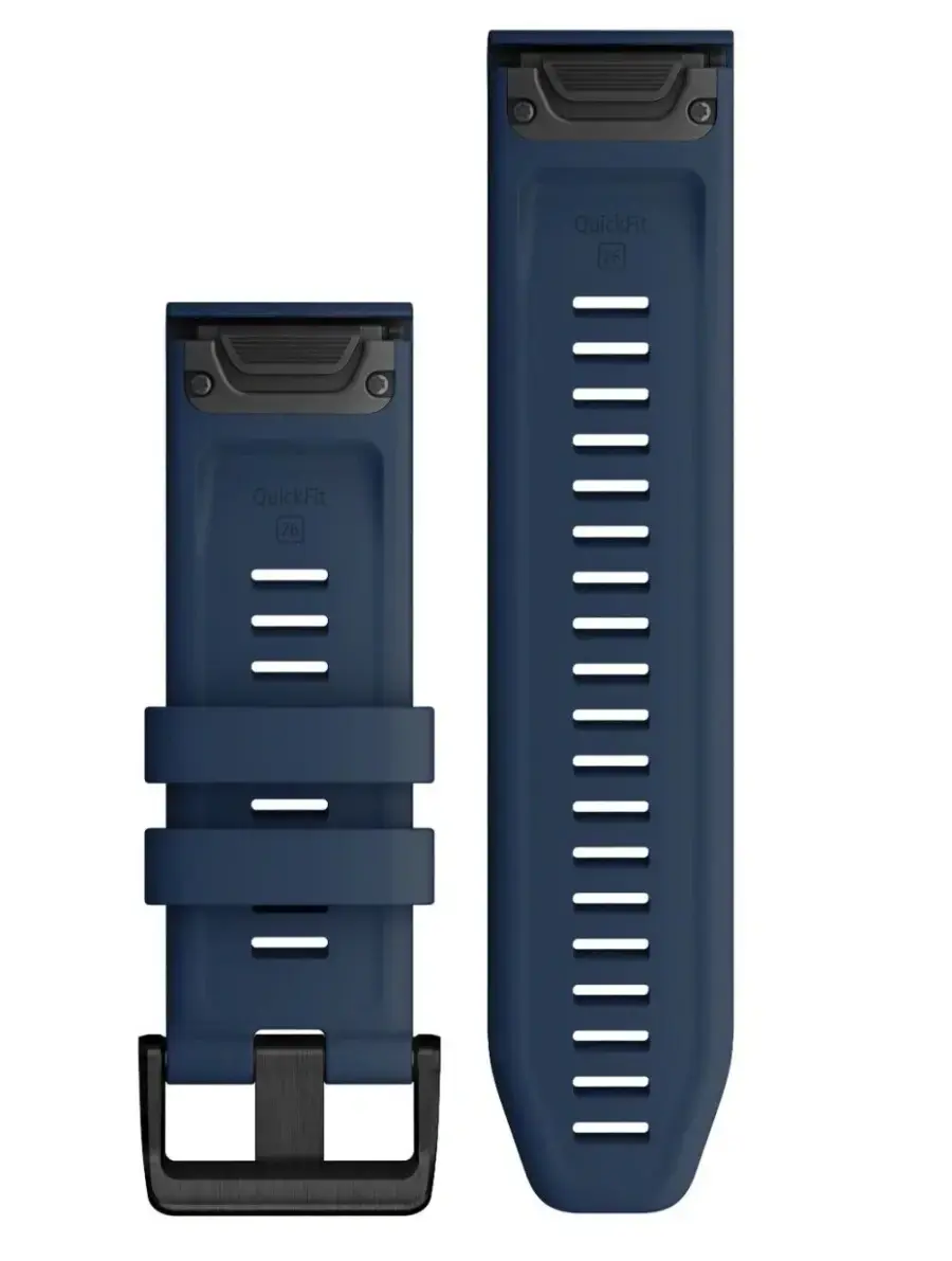 Ремінець Garmin QuickFit 26 Watch Bands Silicone - Captain Blue (010-13117-31)