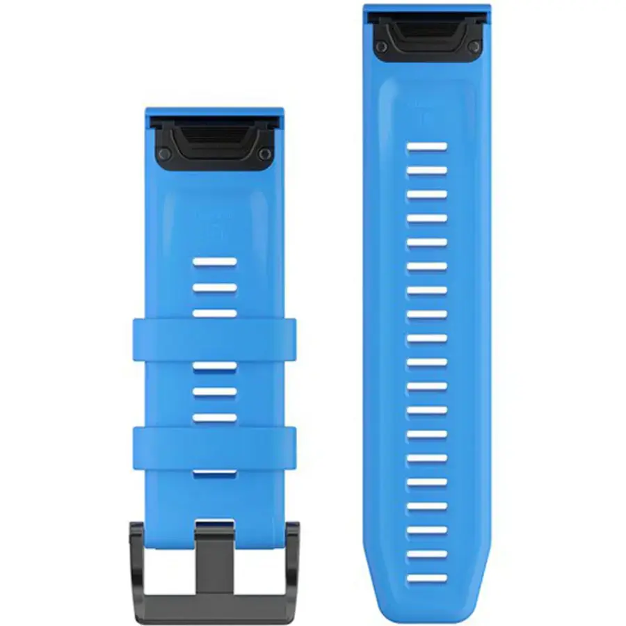 Ремінець Garmin QuickFit 26 Watch Bands Silicone - Cyan Blue (010-12741-02)
