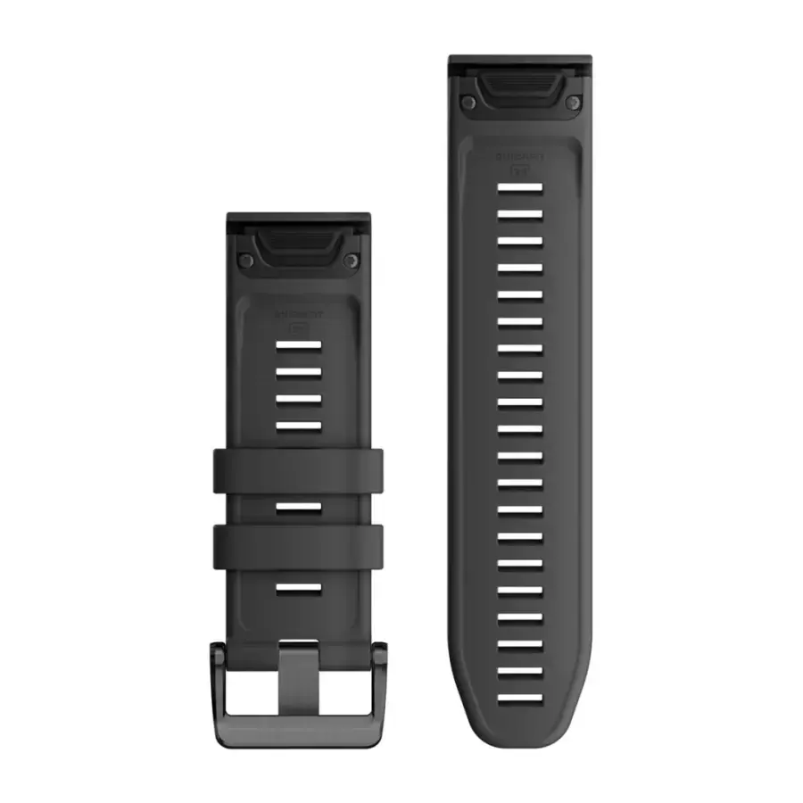 Ремешок Garmin QuickFit 26 Watch Bands Silicone - Graphite (10-13281-09)